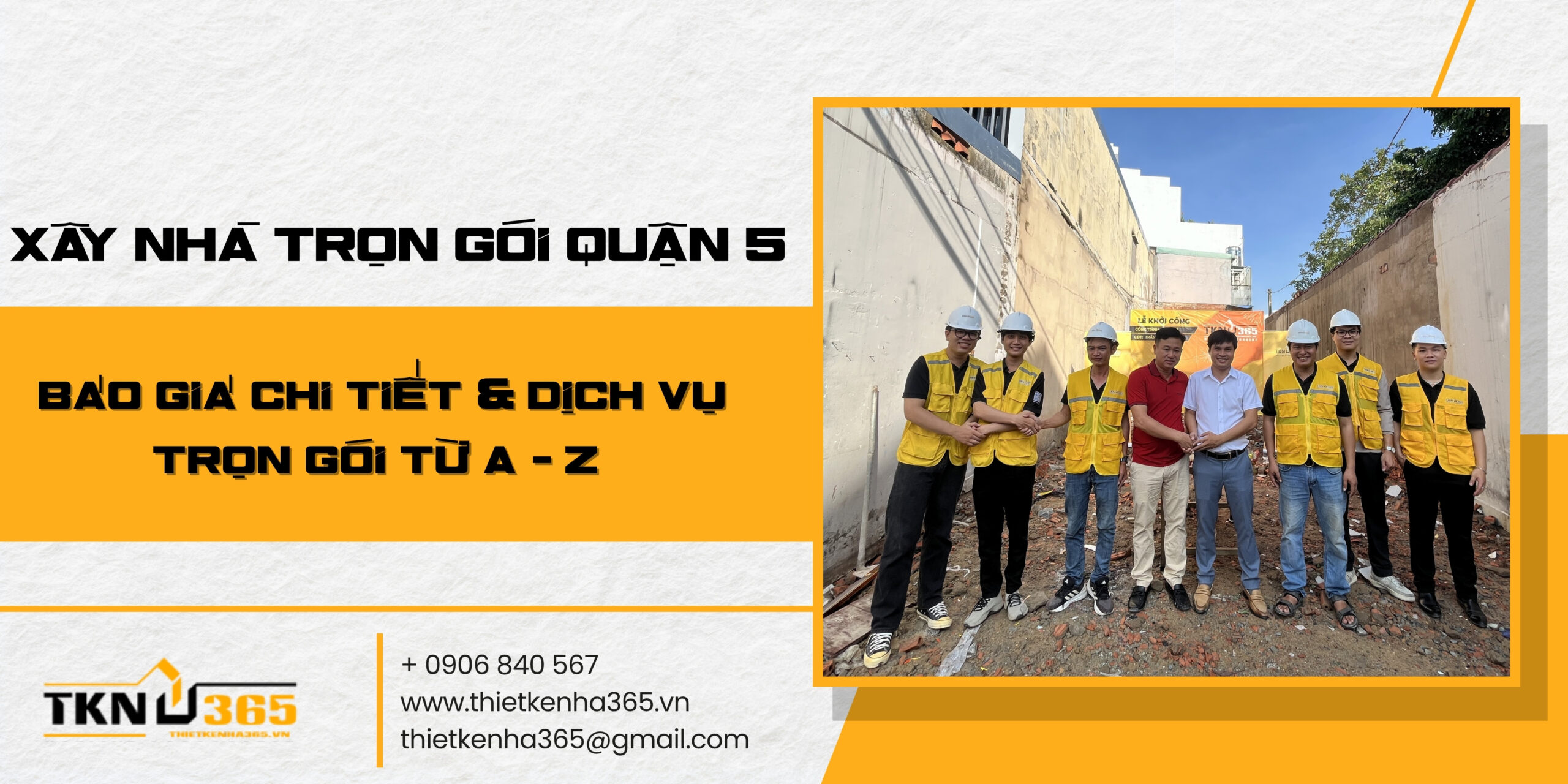 xây nhà trọn gói quận 5