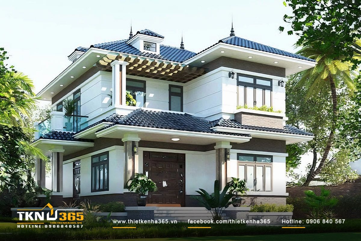 Mẫu Biệt Thự 2 Tầng 10x15m Đẹp, Hiện Đại & Tối Ưu Công Năng 10 Tổng diện tích xây dựng biệt thự 2 tầng 10x15m khoảng 300m2, chưa bao gồm các hạng mục móng, mái, ban công và tầng hầm…