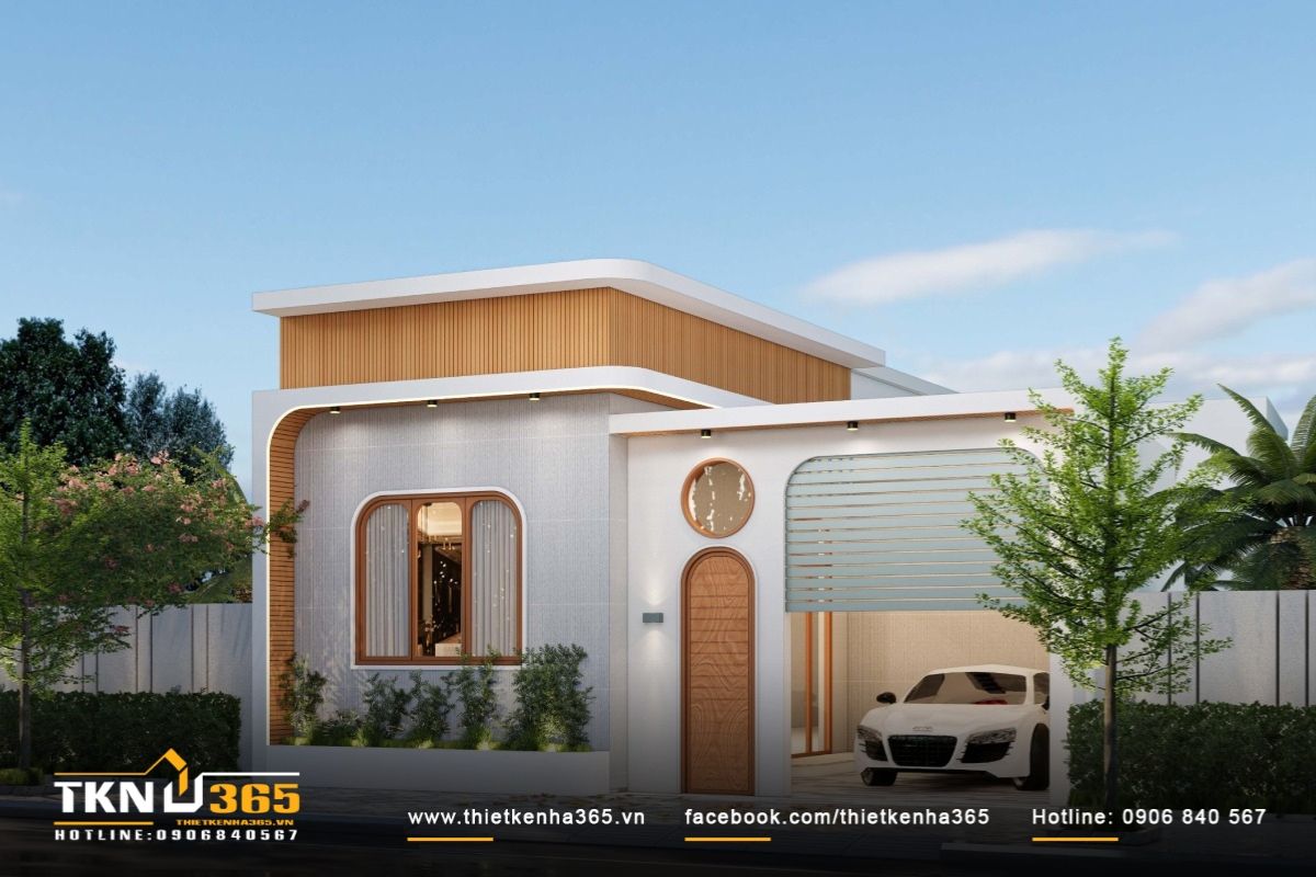 Mẫu thiết kế nhà 6x12m đẹp được lựa chọn phổ biến tại những khu dân cư có quỹ đất hạn chế