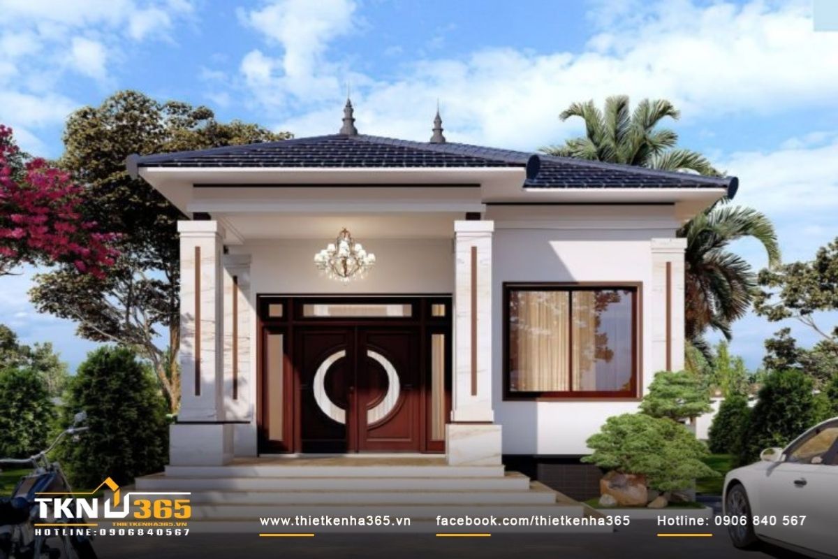 Chọn mẫu thiết kế nhà cấp 4 100m2 2 hay 3 phòng ngủ cần tính toán kỹ lưỡng ngay từ đầu