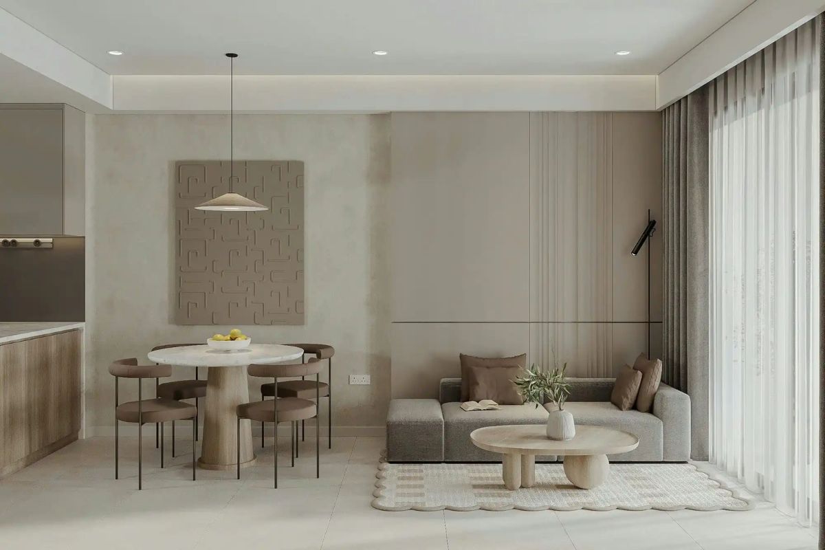 Phong cách wabi sabi ưu tiên sử dụng đồ dùng nội thất phục vụ đúng nhu cầu sử dụng của các thành viên trong gia đình (Ảnh: Sưu tầm)