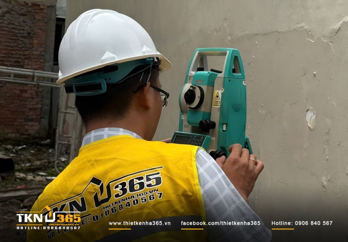 Khảo sát là một trong những bước quan trọng Thiết Kế Nhà 365 thực hiện khi cung cấp dịch vụ thiết kế nhà ở TPHCM