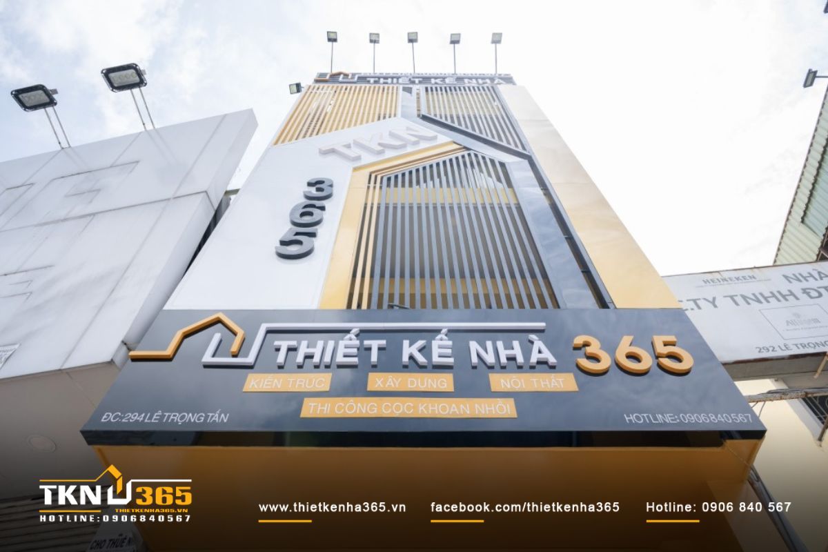 Thiết Kế Nhà 365 là đơn vị có nhiều kinh nghiệm trong thiết kế - thi công nhà ở tại TPHCM và các tỉnh thành lân cận