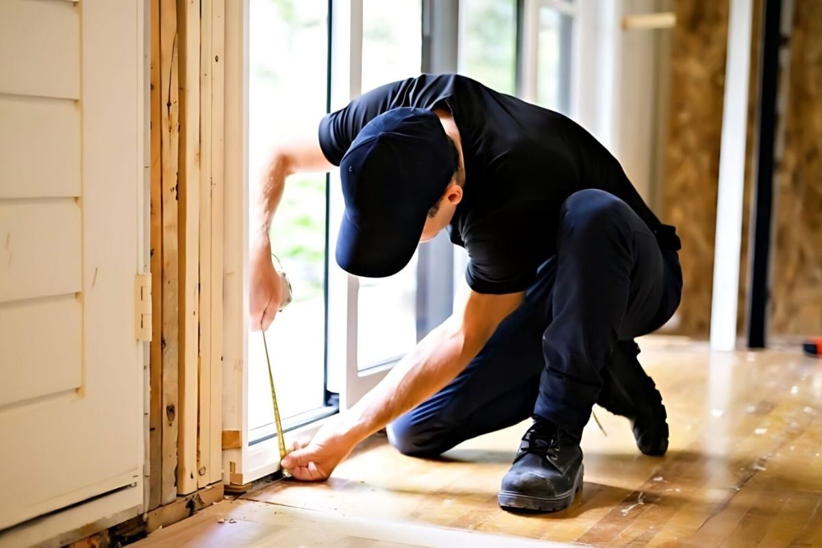Cửa bị kẹt và khó đóng kín là một trong những dấu hiệu nhận biết móng nhà bị yếu (Ảnh: Sưu tầm)