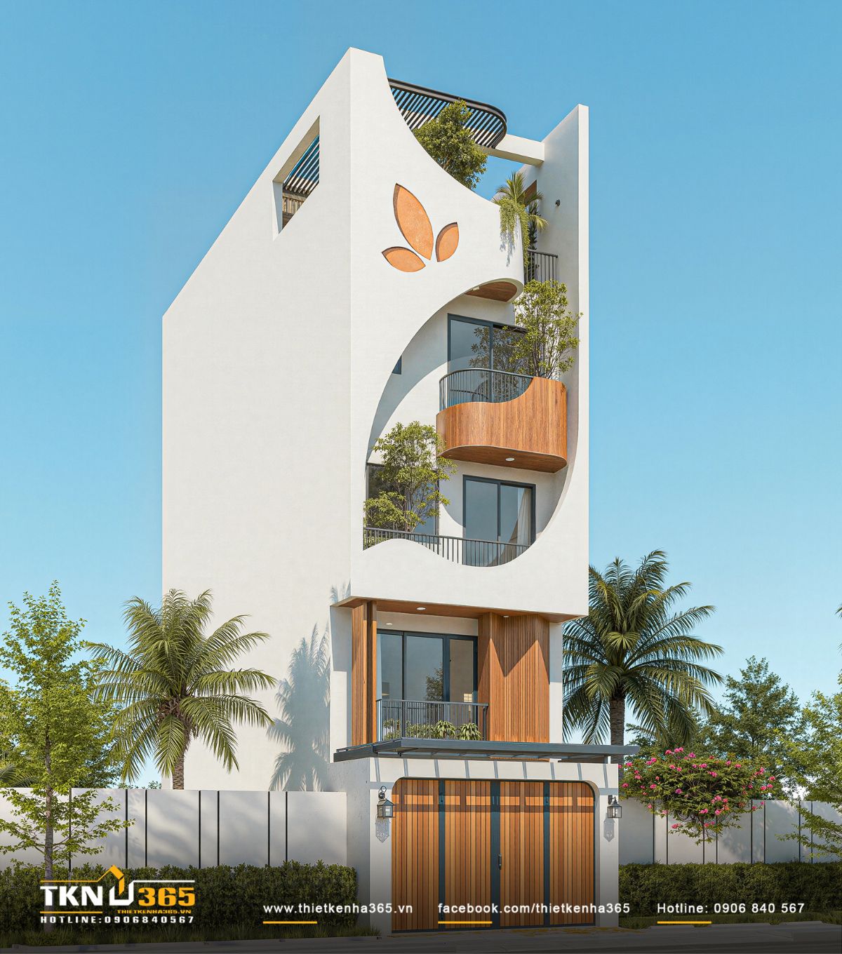 Tường ngoài là một trong những vị trí quan trọng cần ưu tiên xử lý chống nóng và chống thấm