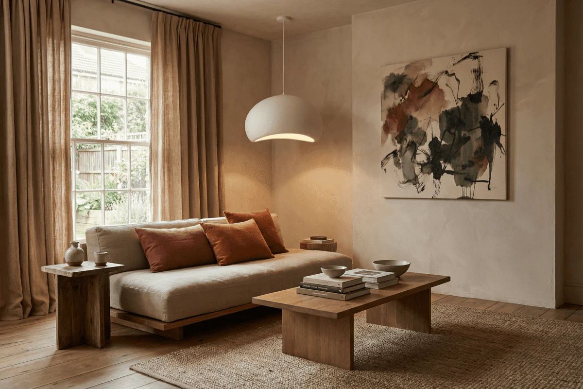 Phong cách Japandi và Scandinavian đều ưu tiên sử dụng gam màu trung tính trang nhã (Ảnh: Sưu tầm)