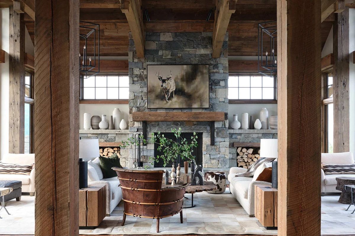 Phong Cách Rustic Là Gì? Đặc Trưng, Vật Liệu & Cách Ứng Dụng Trong Thiết Kế Nội Thất 21 Phong cách Rustic hiện đại có thể điều chỉnh linh hoạt để phù hợp với nhà phố, căn hộ vừa và nhỏ (Ảnh: Sưu tầm)