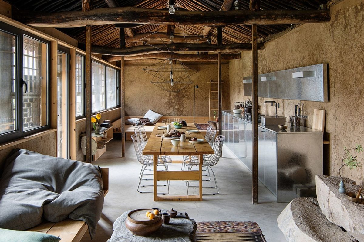 Phong Cách Rustic Là Gì? Đặc Trưng, Vật Liệu & Cách Ứng Dụng Trong Thiết Kế Nội Thất 5 Thiết kế nội thất Rustic kiến tạo bầu không khí ấm cúng và thư giãn (Ảnh: Sưu tầm)