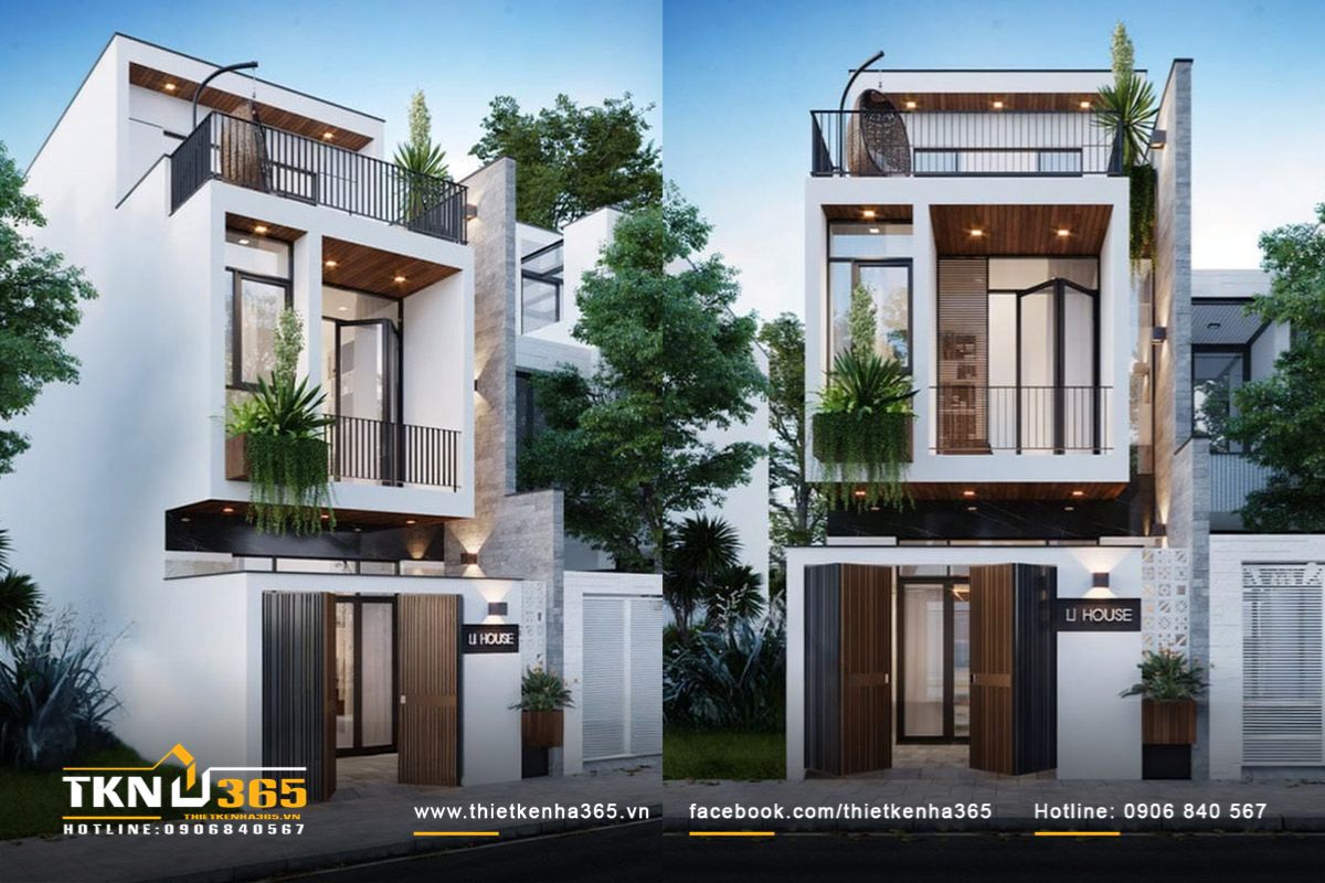 Có thể xây nhà 1 trệt 1 lầu 4x20 có 3 - 4 phòng ngủ, phù hợp với gia đình nhiều thế hệ
