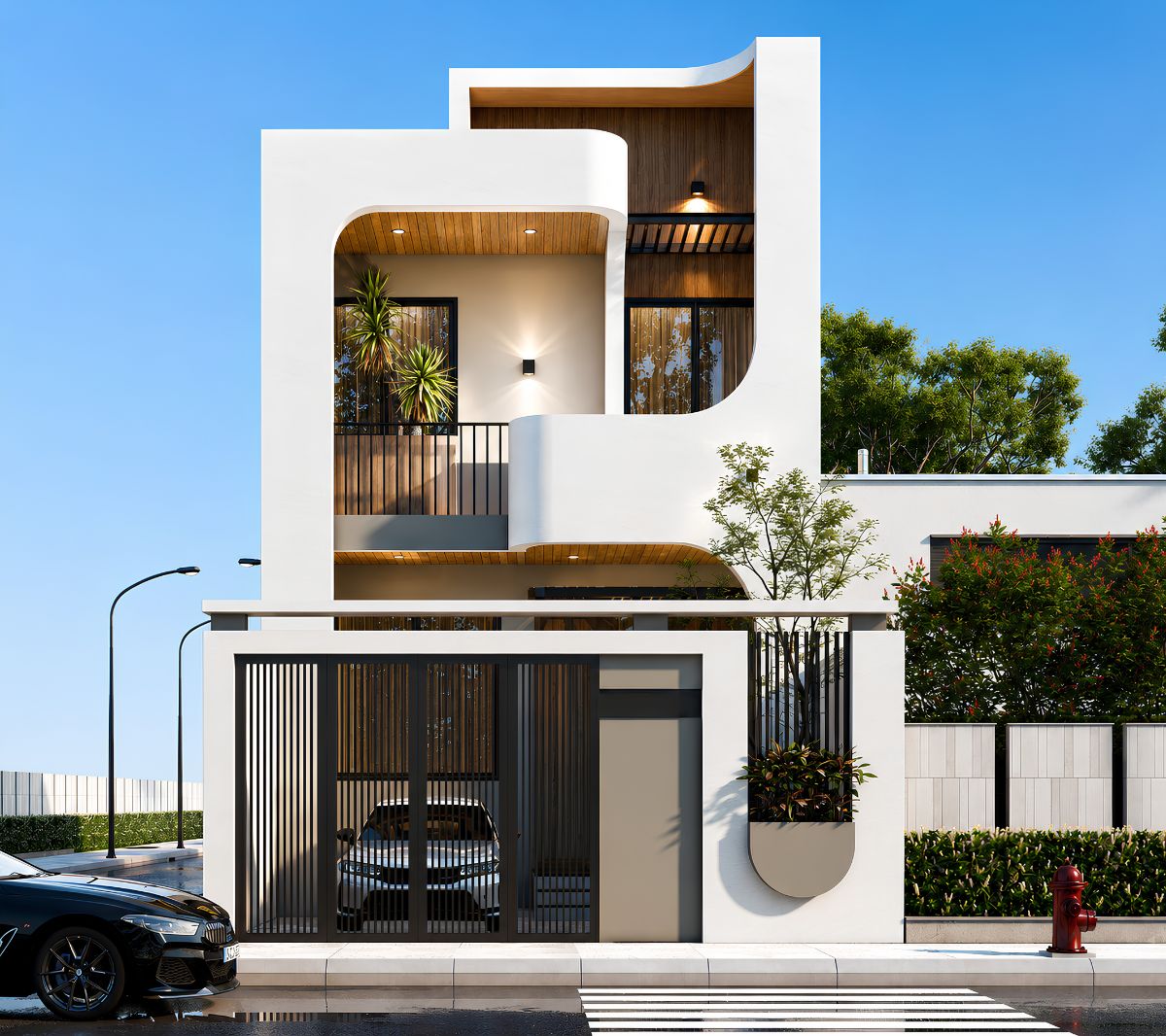 Mẫu nhà 1 trệt 1 lầu 6x14 đẹp cần tính toán nhu cầu sử dụng linh hoạt cho nhiều năm tiếp theo (Ảnh: Sưu tầm)