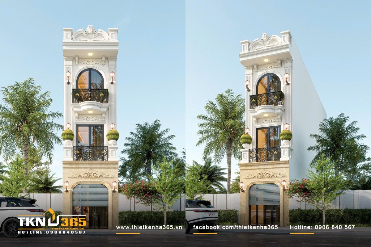 Mẫu nhà 1 trệt 2 lầu 3x12m là sự lựa chọn tối ưu của nhiều gia đình sinh sống tại đô thị