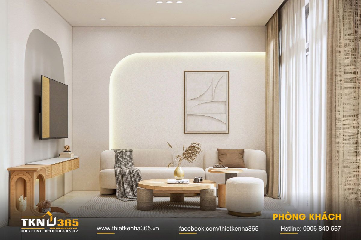 Mẫu thiết kế nhà 6x14 nên ưu tiên thiết kế nội thất có kích thước phù hợp với nhu cầu sử dụng