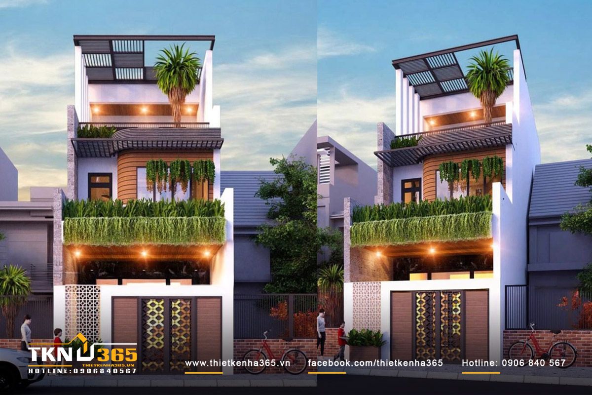 Tùy thuộc vào nhu cầu sử dụng và khả năng tài chính, gia chủ sẽ lựa chọn mẫu nhà 1 trệt 2 lầu 4x12 phù hợp