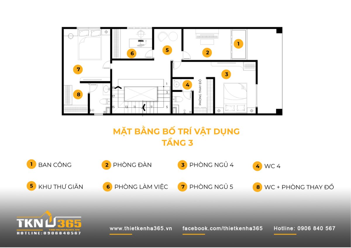 Nhà phố 5 tầng đan xen phòng đàn, khu thư giãn và phòng làm việc để tạo nên những khoảng dừng nhẹ nhàng trong nhịp sống thường ngày