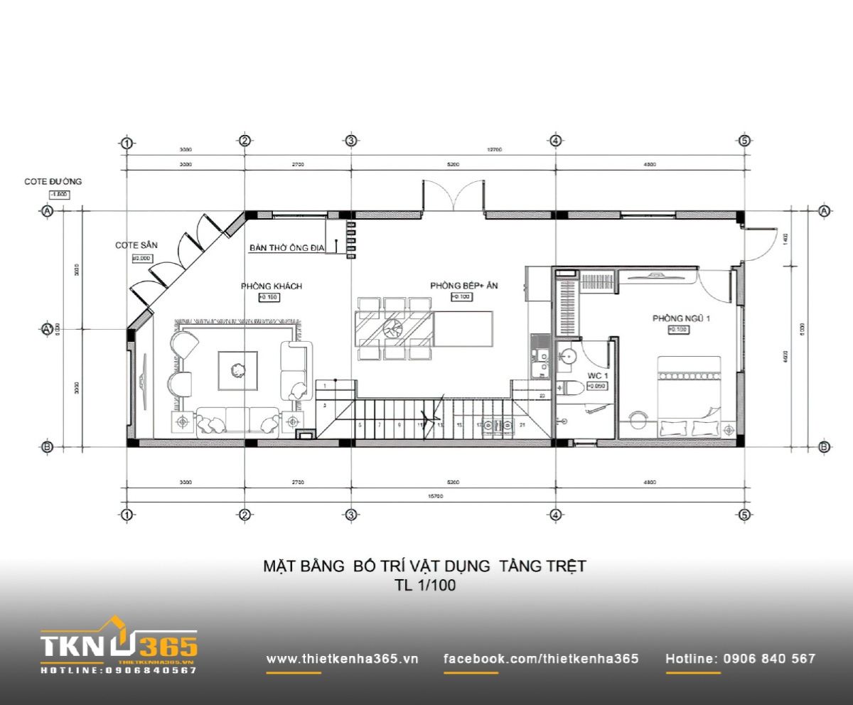Chuẩn bị bản vẽ thiết kế xin phép xây dựng là thủ tục quan trọng trong quá trình thi công nhà dân dụng Long An