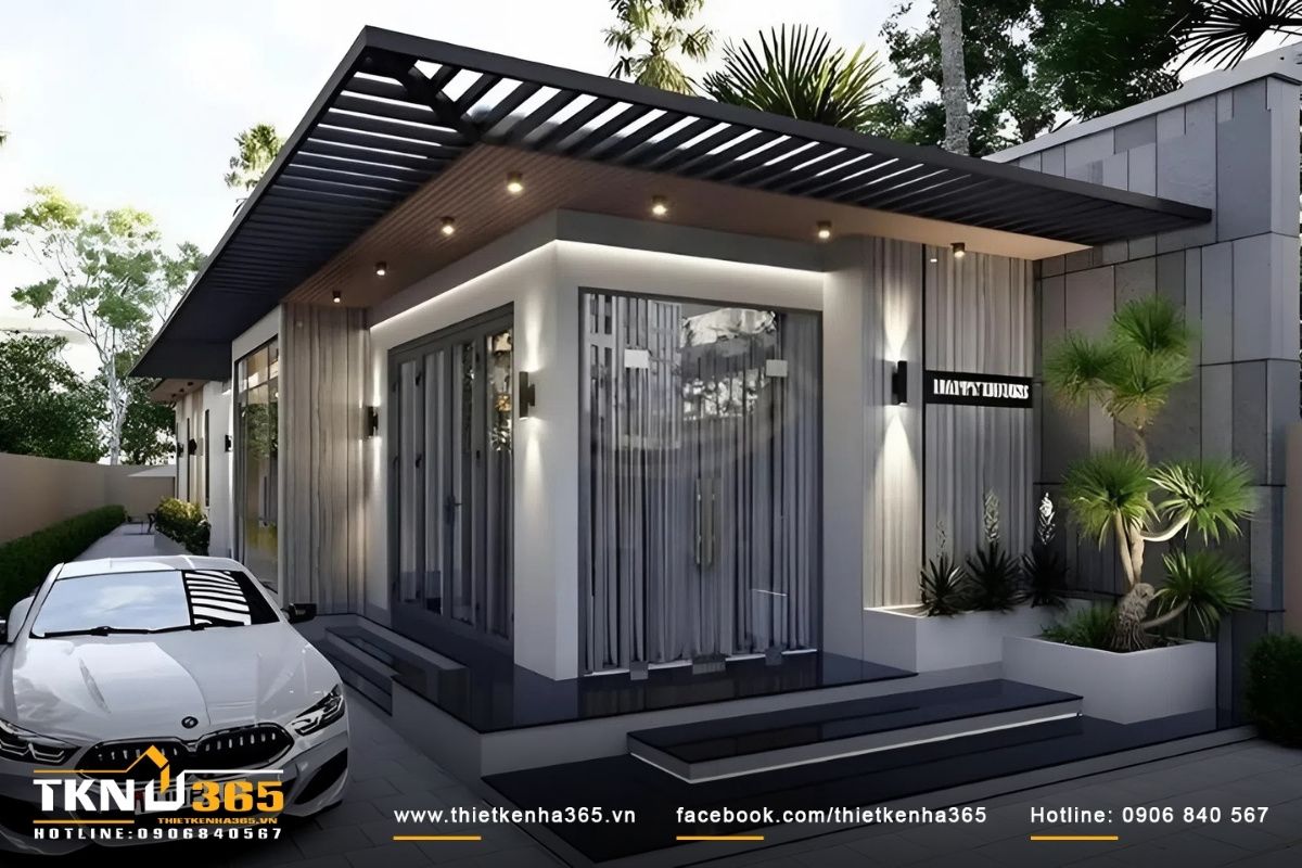 Chi phí xây nhà 1 trệt 5x25m trọn gói dao động khoảng 970 triệu đồng - 1,45 tỷ đồng