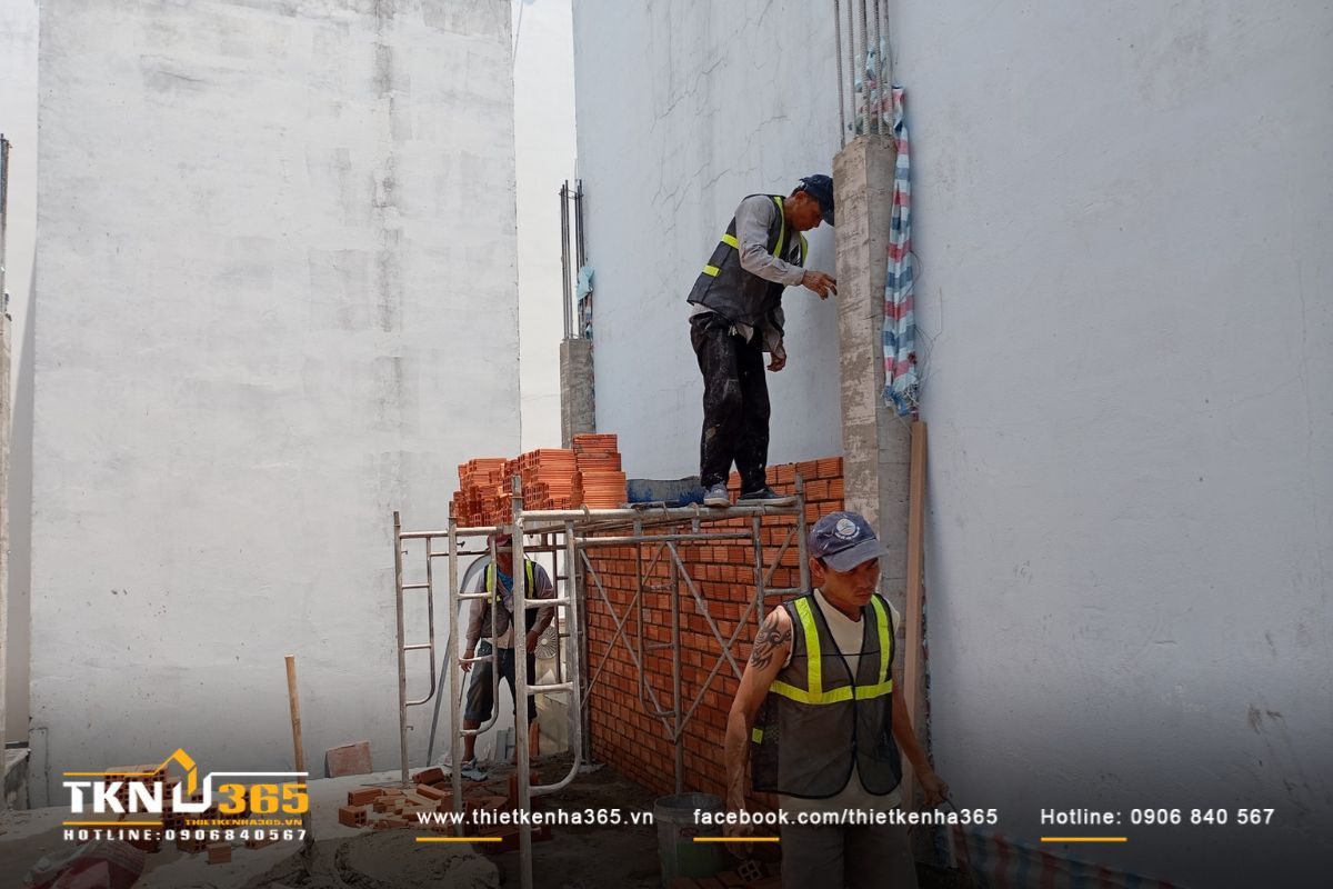 Đơn giá xây thô nhà 4x16m dao động từ 3,9 đến 4,4 triệu đồng/m2