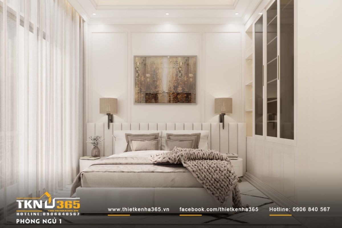 Nhà ngang 4m dài 16m có thể bố trí từ 2 - 5 phòng ngủ tùy theo số tầng xây dựng