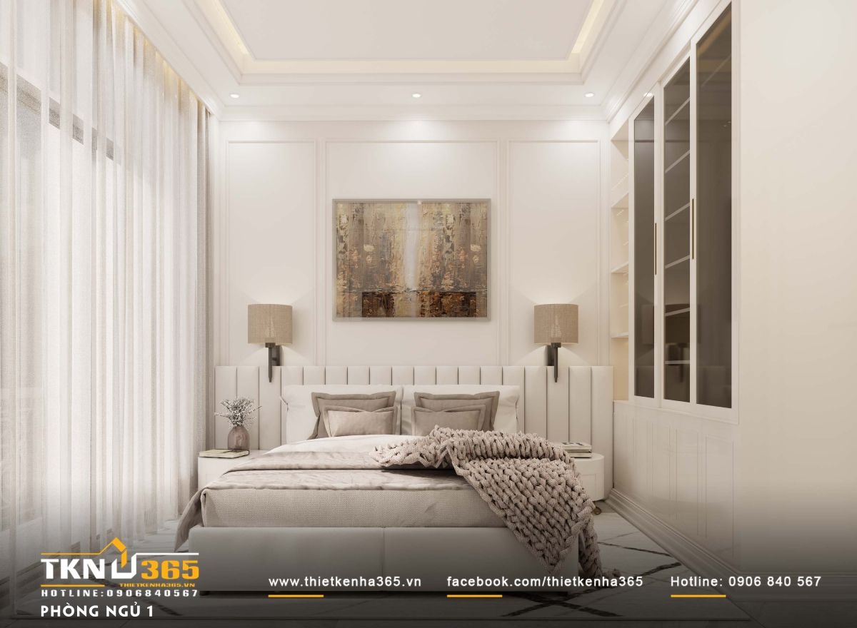 30+ Mẫu Nhà 1 Trệt 2 Lầu 4x10 Đẹp, Hiện Đại Và Tối Ưu Công Năng 9 Tùy vào nhu cầu sử dụng, gia chủ sẽ lựa chọn mẫu nhà 1 trệt 2 lầu 4x10 với 3 hoặc 4 phòng ngủ