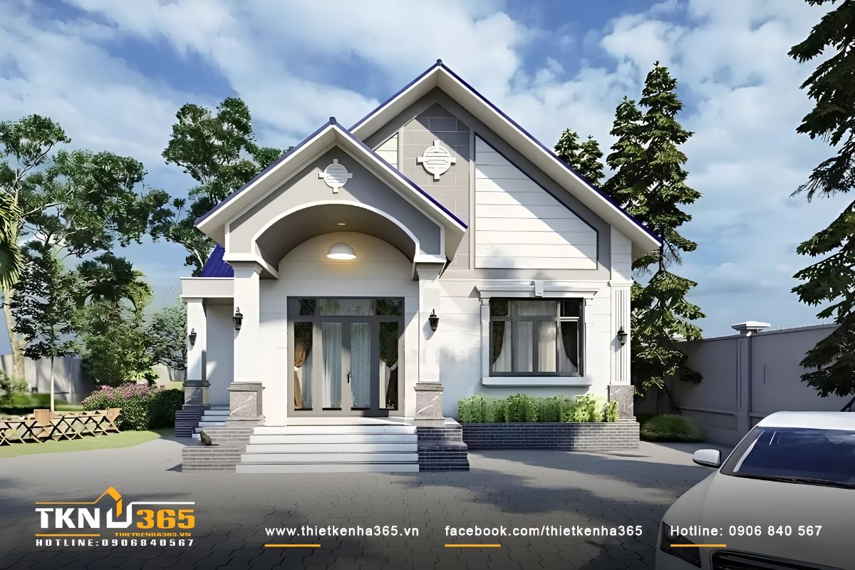 99+ Mẫu Thiết Kế Nhà Mái Thái Đẹp, Hiện Đại Và Đáng Xây Nhất 13 Mẫu thiết kế nhà mái Thái phong cách hiện đại với gam màu trung tính chủ đạo