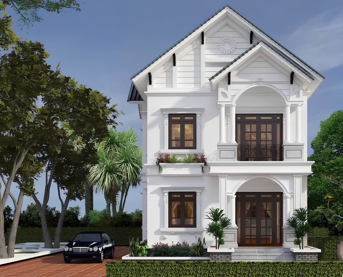 99+ Mẫu Thiết Kế Nhà Mái Thái Đẹp, Hiện Đại Và Đáng Xây Nhất 18 Mẫu thiết kế nhà mái Thái gồm 3 phòng ngủ là quy mô được lựa chọn phổ biến (Ảnh: Sưu tầm)