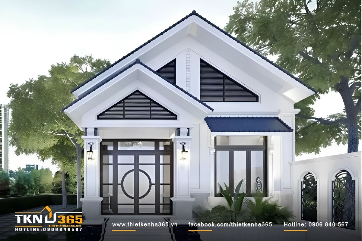 99+ Mẫu Thiết Kế Nhà Mái Thái Đẹp, Hiện Đại Và Đáng Xây Nhất 7 Mẫu nhà cấp 4 mái Thái phù hợp với gia đình trẻ có ngân sách vừa phải
