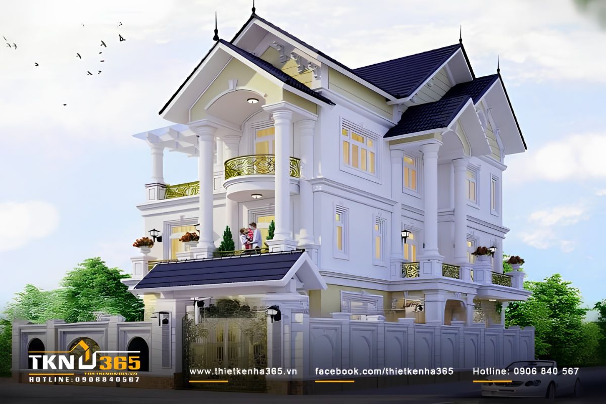 99+ Mẫu Thiết Kế Nhà Mái Thái Đẹp, Hiện Đại Và Đáng Xây Nhất 10 Mẫu nhà mái Thái có sân vườn rộng thoáng, tăng khả năng kết nối với thiên nhiên