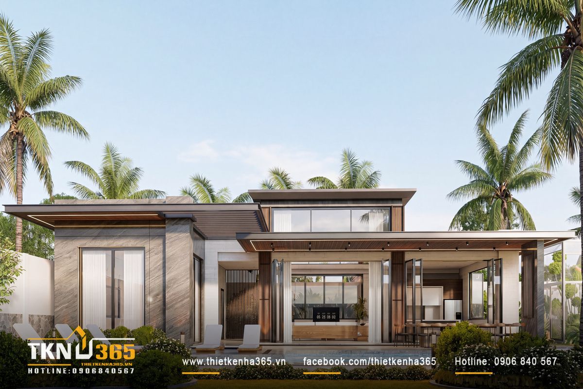 Lô đất chiều ngang 8m có nhiều điều kiện thuận lợi để bố trí sân vườn đẹp