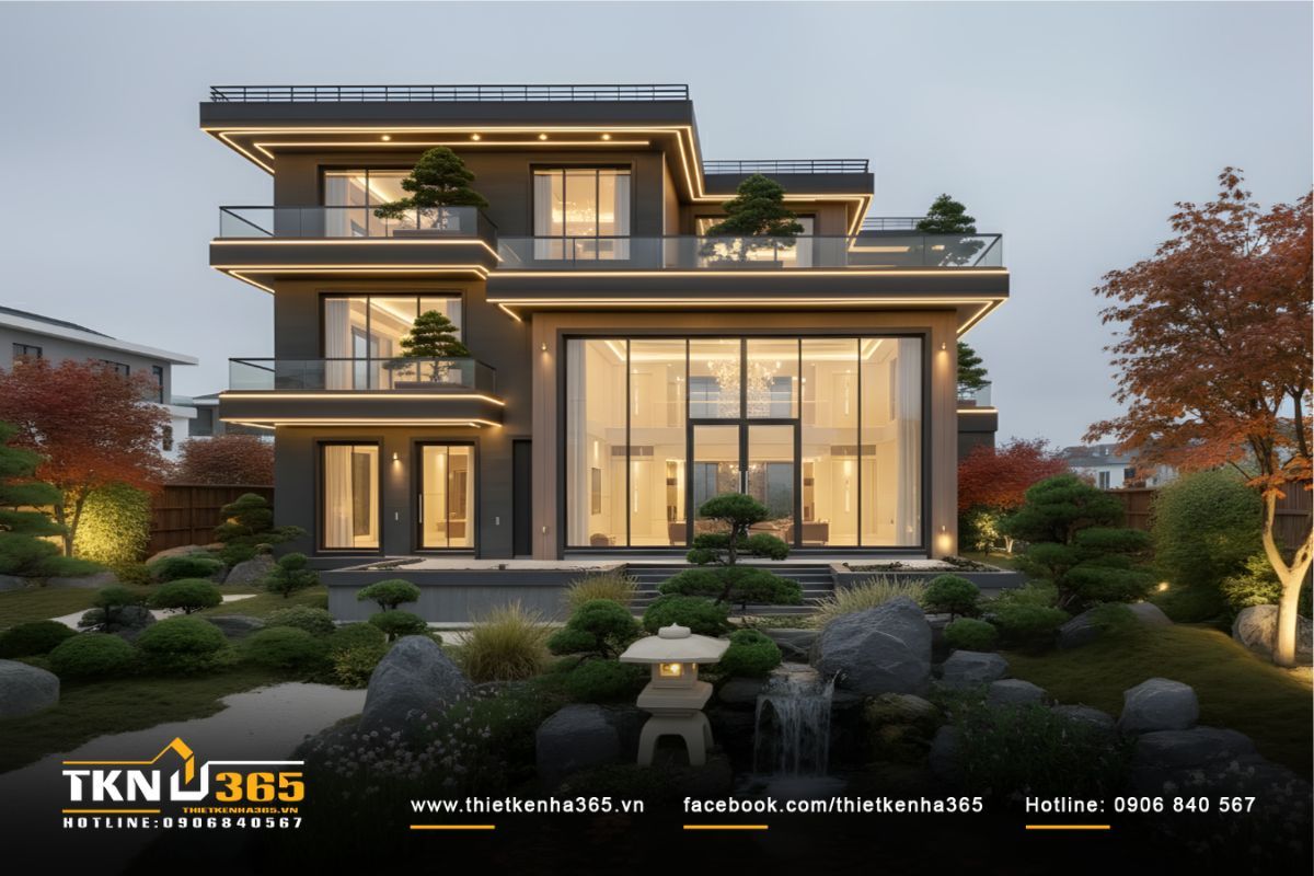 Mẫu biệt thự sân vườn đẹp phù hợp với nhiều phong cách thiết kế khác nhau